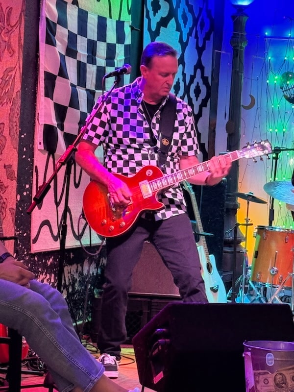 Checkered Future live on stage
